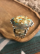 The Fredonia Turquoise Cuff, 6 xx-Bracelets & Cuffs-Calli Co., Turquoise and Silver Jewelry, Native American Handmade, Zuni Tribe, Navajo Tribe, Brock Texas