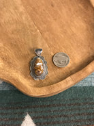 The Calypso Pendant-Pendants-Calli Co., Turquoise and Silver Jewelry, Native American Handmade, Zuni Tribe, Navajo Tribe, Brock Texas