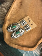 The Bonfouca Earrings, 3 xx-Earrings-Calli Co., Turquoise and Silver Jewelry, Native American Handmade, Zuni Tribe, Navajo Tribe, Brock Texas