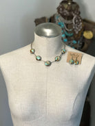 The Boulder Necklace Set, 2-Necklaces-Calli Co., Turquoise and Silver Jewelry, Native American Handmade, Zuni Tribe, Navajo Tribe, Brock Texas