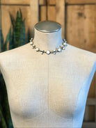 The Chickasaw Statement Necklace, 2-Necklaces-Calli Co., Turquoise and Silver Jewelry, Native American Handmade, Zuni Tribe, Navajo Tribe, Brock Texas