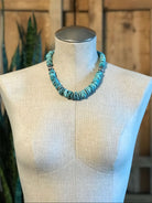 The Brady 20" Stacked Necklace, 3-Necklaces-Calli Co., Turquoise and Silver Jewelry, Native American Handmade, Zuni Tribe, Navajo Tribe, Brock Texas