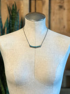 The Valdina Necklaces-Necklaces-Calli Co., Turquoise and Silver Jewelry, Native American Handmade, Zuni Tribe, Navajo Tribe, Brock Texas