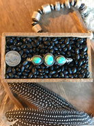 The Triple Stone Braid Cuff, 4-Bracelets & Cuffs-Calli Co., Turquoise and Silver Jewelry, Native American Handmade, Zuni Tribe, Navajo Tribe, Brock Texas