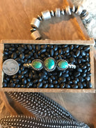 The Triple Stone Braid Cuff, 6-Bracelets & Cuffs-Calli Co., Turquoise and Silver Jewelry, Native American Handmade, Zuni Tribe, Navajo Tribe, Brock Texas