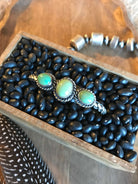 The Triple Stone Braid Cuff, 8-Bracelets & Cuffs-Calli Co., Turquoise and Silver Jewelry, Native American Handmade, Zuni Tribe, Navajo Tribe, Brock Texas