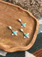 The Zia Turquoise Pendants-Pendants-Calli Co., Turquoise and Silver Jewelry, Native American Handmade, Zuni Tribe, Navajo Tribe, Brock Texas
