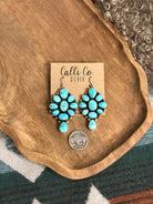 The Marissa Earrings xx-Earrings-Calli Co., Turquoise and Silver Jewelry, Native American Handmade, Zuni Tribe, Navajo Tribe, Brock Texas
