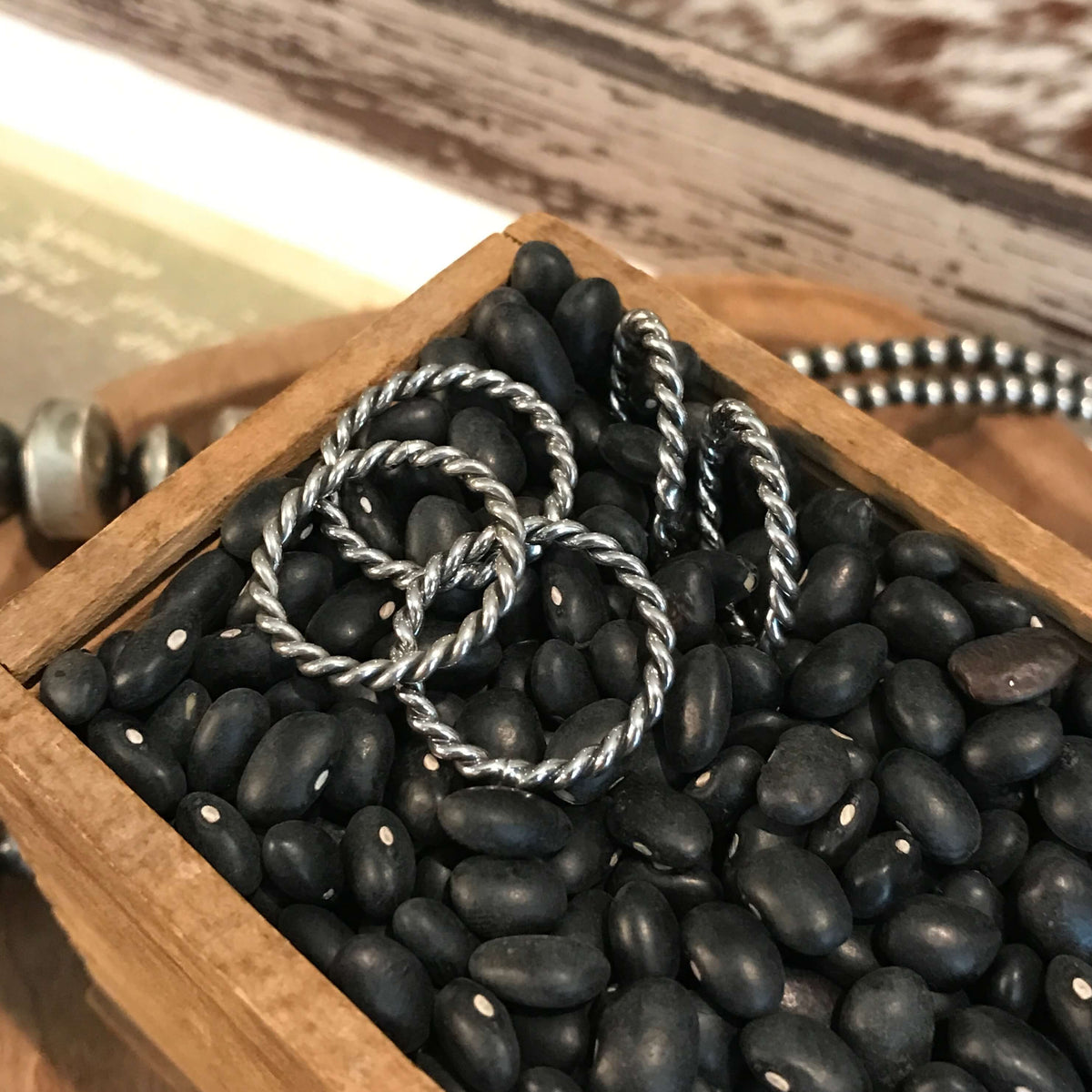 Grande Sterling Rope Ring | Calli Co. Silver | Fort Worth, TX