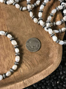 The Marlow Stretch Bracelet-Bracelets & Cuffs-Calli Co., Turquoise and Silver Jewelry, Native American Handmade, Zuni Tribe, Navajo Tribe, Brock Texas