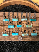 The Big Chief Turquoise Bar Necklaces xx-Necklaces-Calli Co., Turquoise and Silver Jewelry, Native American Handmade, Zuni Tribe, Navajo Tribe, Brock Texas