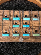 The Big Chief Turquoise Bar Necklaces xx-Necklaces-Calli Co., Turquoise and Silver Jewelry, Native American Handmade, Zuni Tribe, Navajo Tribe, Brock Texas