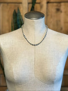 The Magnolia Necklace, 18"-Necklaces-Calli Co., Turquoise and Silver Jewelry, Native American Handmade, Zuni Tribe, Navajo Tribe, Brock Texas