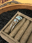 The Oaks Cuff, 1-Bracelets & Cuffs-Calli Co., Turquoise and Silver Jewelry, Native American Handmade, Zuni Tribe, Navajo Tribe, Brock Texas
