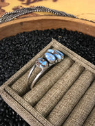 The Oaks Cuff, 2-Bracelets & Cuffs-Calli Co., Turquoise and Silver Jewelry, Native American Handmade, Zuni Tribe, Navajo Tribe, Brock Texas