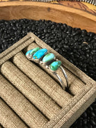 The Oaks Cuff, 3-Bracelets & Cuffs-Calli Co., Turquoise and Silver Jewelry, Native American Handmade, Zuni Tribe, Navajo Tribe, Brock Texas