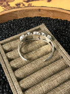 The Veronica Cuff, 3-Bracelets & Cuffs-Calli Co., Turquoise and Silver Jewelry, Native American Handmade, Zuni Tribe, Navajo Tribe, Brock Texas