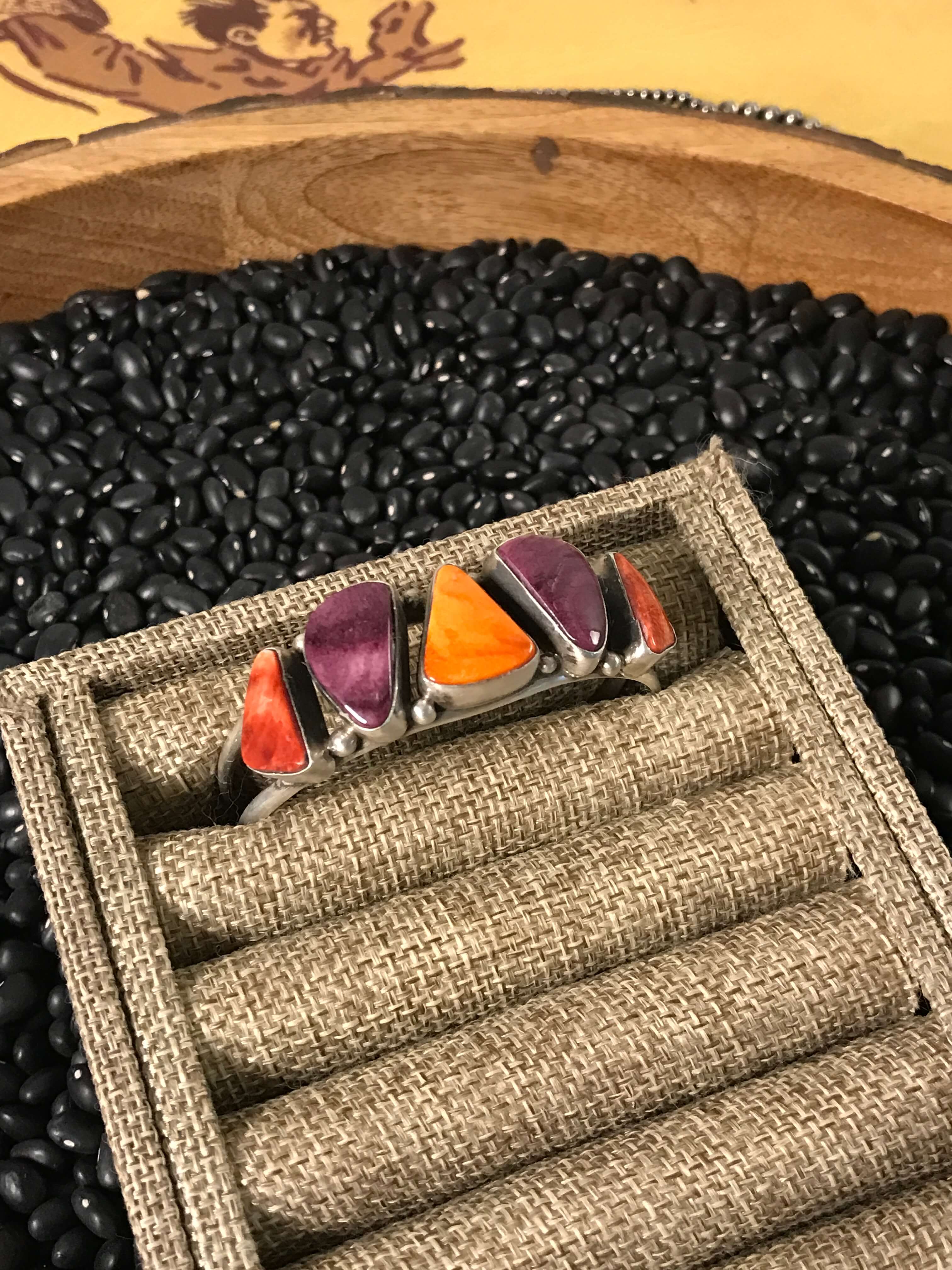 The Childress Cuff-Bracelets & Cuffs-Calli Co., Turquoise and Silver Jewelry, Native American Handmade, Zuni Tribe, Navajo Tribe, Brock Texas