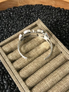 The Childress Cuff-Bracelets & Cuffs-Calli Co., Turquoise and Silver Jewelry, Native American Handmade, Zuni Tribe, Navajo Tribe, Brock Texas