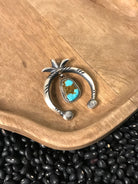The Yavapai Naja Pendant, 2-Pendants-Calli Co., Turquoise and Silver Jewelry, Native American Handmade, Zuni Tribe, Navajo Tribe, Brock Texas
