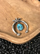 The Yavapai Naja Pendant, 5-Pendants-Calli Co., Turquoise and Silver Jewelry, Native American Handmade, Zuni Tribe, Navajo Tribe, Brock Texas