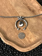 The Rock River Naja Pendant-Pendants-Calli Co., Turquoise and Silver Jewelry, Native American Handmade, Zuni Tribe, Navajo Tribe, Brock Texas