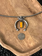 The Naja Pendant, 3-Pendants-Calli Co., Turquoise and Silver Jewelry, Native American Handmade, Zuni Tribe, Navajo Tribe, Brock Texas