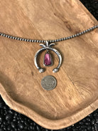 The Naja Pendant, 6-Pendants-Calli Co., Turquoise and Silver Jewelry, Native American Handmade, Zuni Tribe, Navajo Tribe, Brock Texas