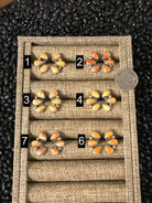 The Hoopoe Spiny Earrings-Earrings-Calli Co., Turquoise and Silver Jewelry, Native American Handmade, Zuni Tribe, Navajo Tribe, Brock Texas