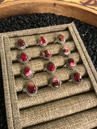 The Blaine Rings-Rings-Calli Co., Turquoise and Silver Jewelry, Native American Handmade, Zuni Tribe, Navajo Tribe, Brock Texas