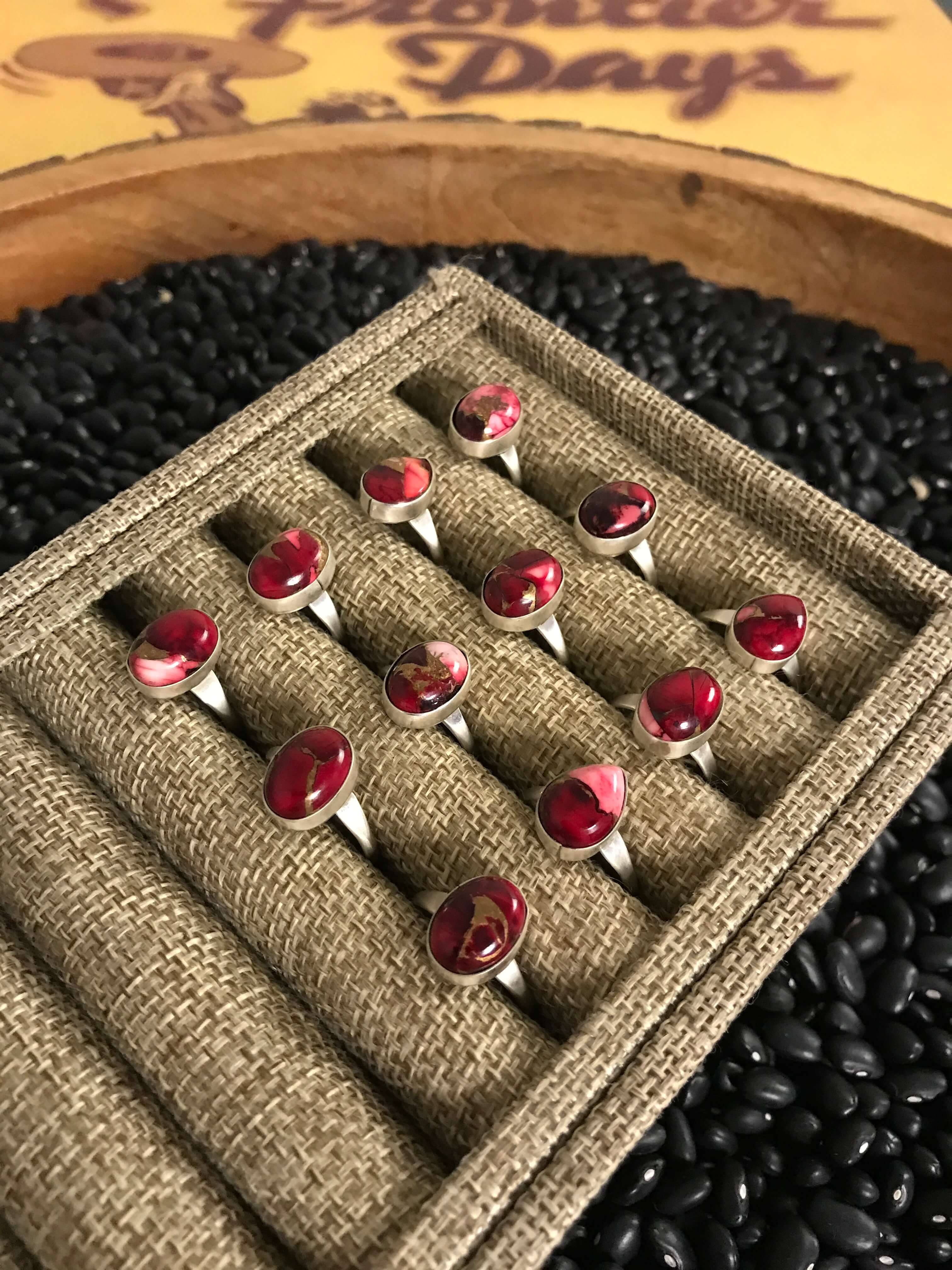 The Sedalia Rings-Rings-Calli Co., Turquoise and Silver Jewelry, Native American Handmade, Zuni Tribe, Navajo Tribe, Brock Texas