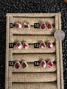 The Clancy Studs-Earrings-Calli Co., Turquoise and Silver Jewelry, Native American Handmade, Zuni Tribe, Navajo Tribe, Brock Texas