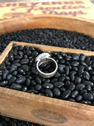 The Gale Ring, Sz 7.5-Rings-Calli Co., Turquoise and Silver Jewelry, Native American Handmade, Zuni Tribe, Navajo Tribe, Brock Texas