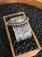 The Newbury Turquoise Cuff-Bracelets & Cuffs-Calli Co., Turquoise and Silver Jewelry, Native American Handmade, Zuni Tribe, Navajo Tribe, Brock Texas