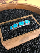 The Ozan Cuff-Bracelets & Cuffs-Calli Co., Turquoise and Silver Jewelry, Native American Handmade, Zuni Tribe, Navajo Tribe, Brock Texas