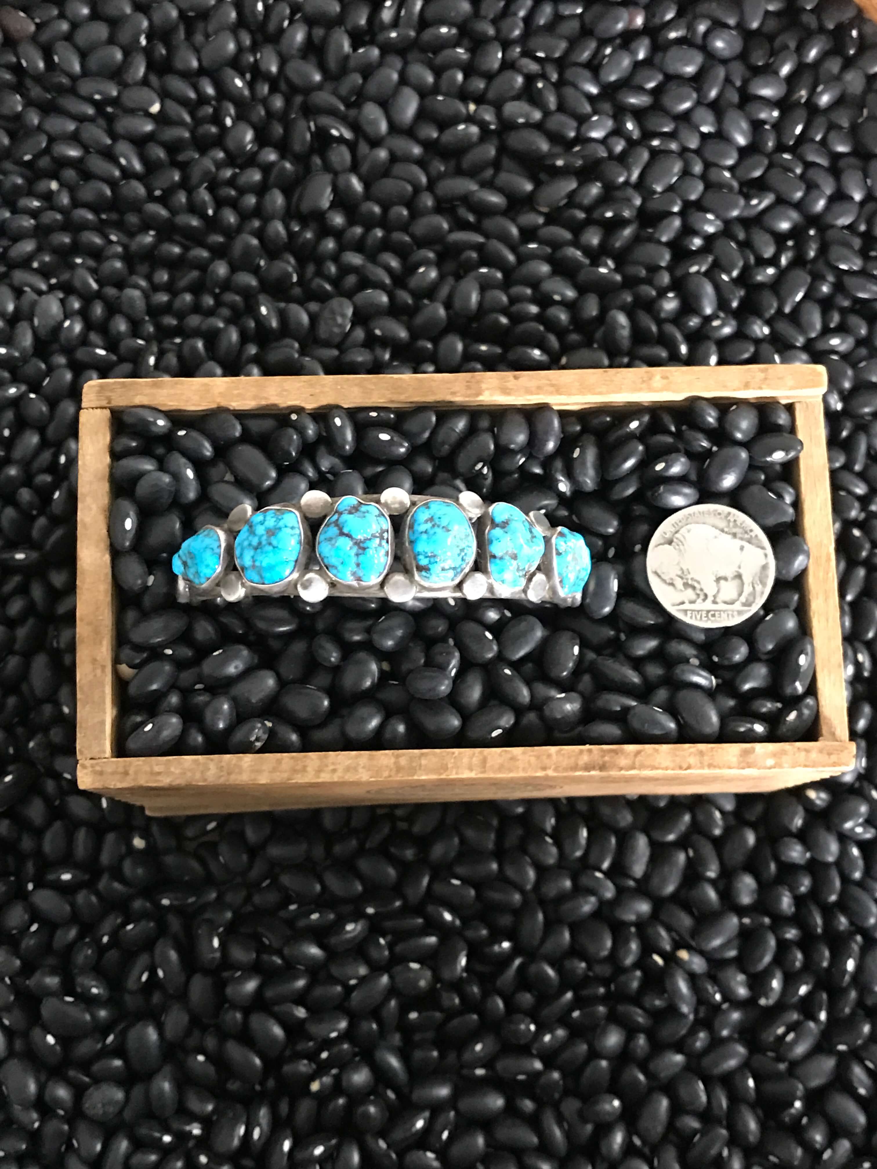 The Trinity Cuff-Bracelets & Cuffs-Calli Co., Turquoise and Silver Jewelry, Native American Handmade, Zuni Tribe, Navajo Tribe, Brock Texas