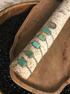 The Betsey Link Bracelet-Bracelets & Cuffs-Calli Co., Turquoise and Silver Jewelry, Native American Handmade, Zuni Tribe, Navajo Tribe, Brock Texas