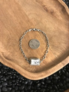 The Breslin Link Bracelet-Bracelets & Cuffs-Calli Co., Turquoise and Silver Jewelry, Native American Handmade, Zuni Tribe, Navajo Tribe, Brock Texas