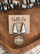 The Favorite Studs, 25-Earrings-Calli Co., Turquoise and Silver Jewelry, Native American Handmade, Zuni Tribe, Navajo Tribe, Brock Texas