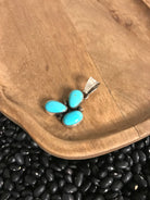 The Mozzie Turquoise Pendant xx-Pendants-Calli Co., Turquoise and Silver Jewelry, Native American Handmade, Zuni Tribe, Navajo Tribe, Brock Texas