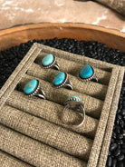 The McFadden Rings-Rings-Calli Co., Turquoise and Silver Jewelry, Native American Handmade, Zuni Tribe, Navajo Tribe, Brock Texas