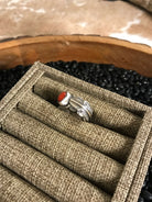 The Caspiana Ring, Sz 11.5-Rings-Calli Co., Turquoise and Silver Jewelry, Native American Handmade, Zuni Tribe, Navajo Tribe, Brock Texas