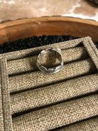 The Caspiana Ring, Sz 11.5-Rings-Calli Co., Turquoise and Silver Jewelry, Native American Handmade, Zuni Tribe, Navajo Tribe, Brock Texas