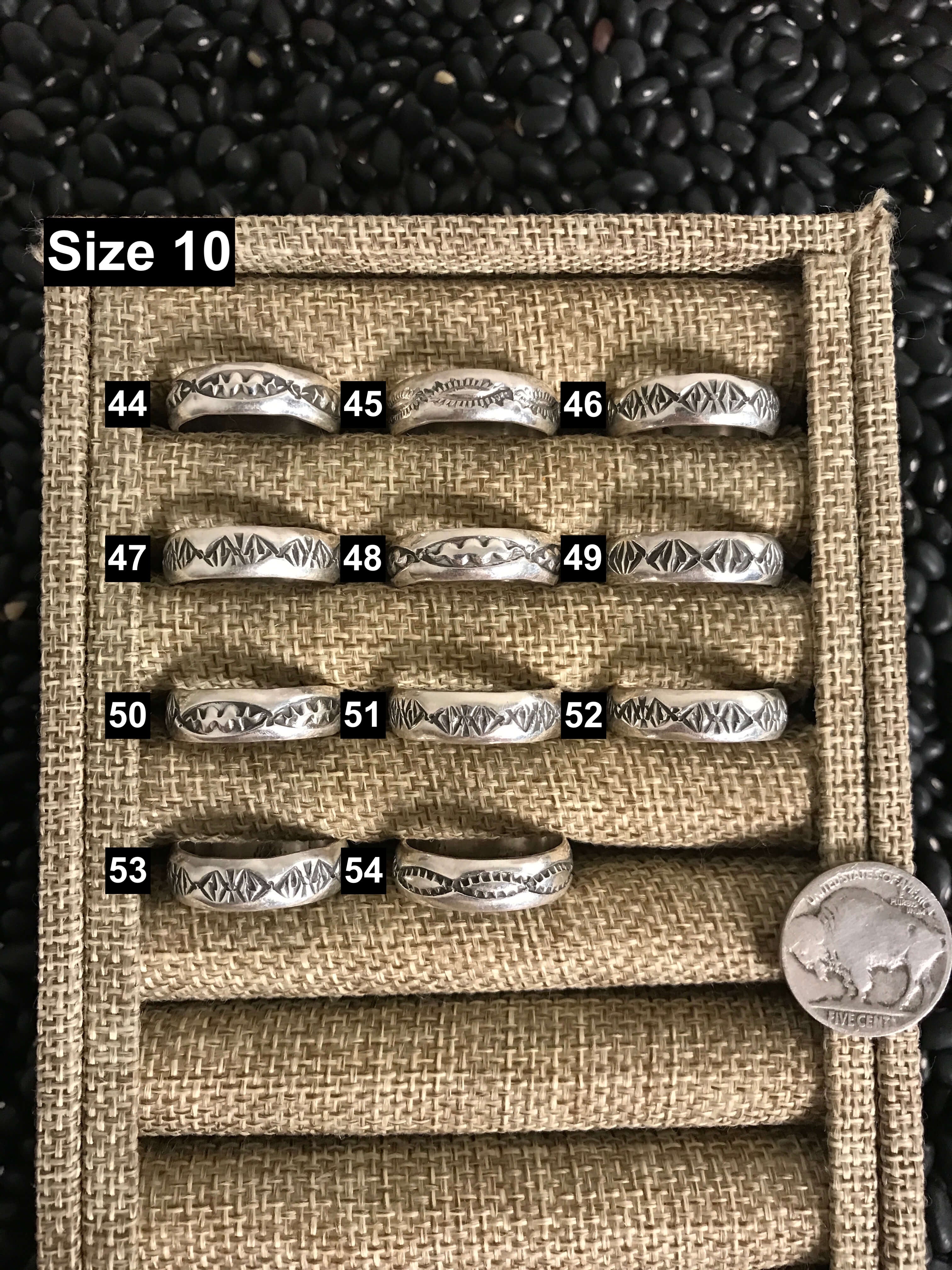 The Oswego Ring-Rings-Calli Co., Turquoise and Silver Jewelry, Native American Handmade, Zuni Tribe, Navajo Tribe, Brock Texas