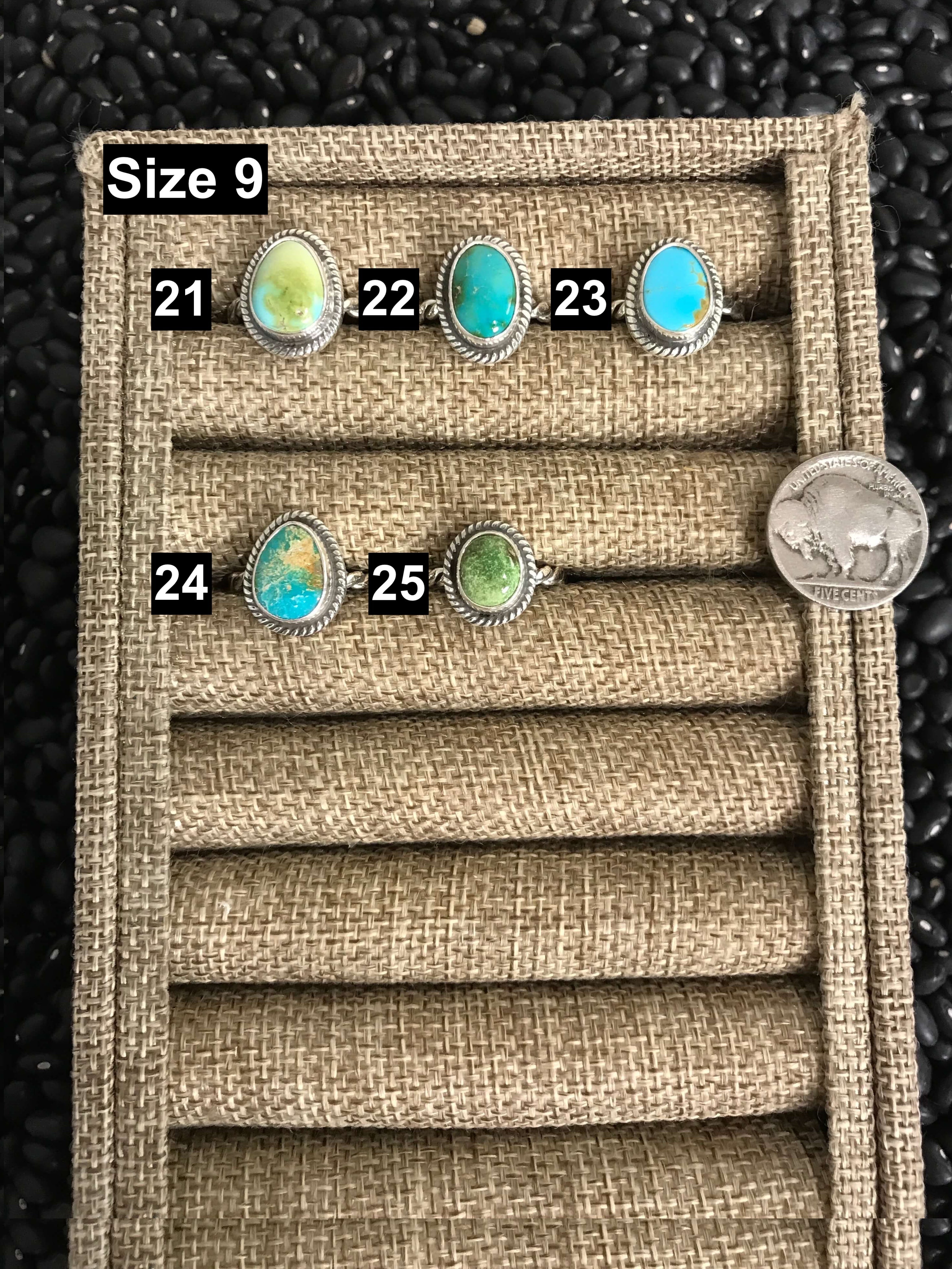 The Altus Rings-Rings-Calli Co., Turquoise and Silver Jewelry, Native American Handmade, Zuni Tribe, Navajo Tribe, Brock Texas