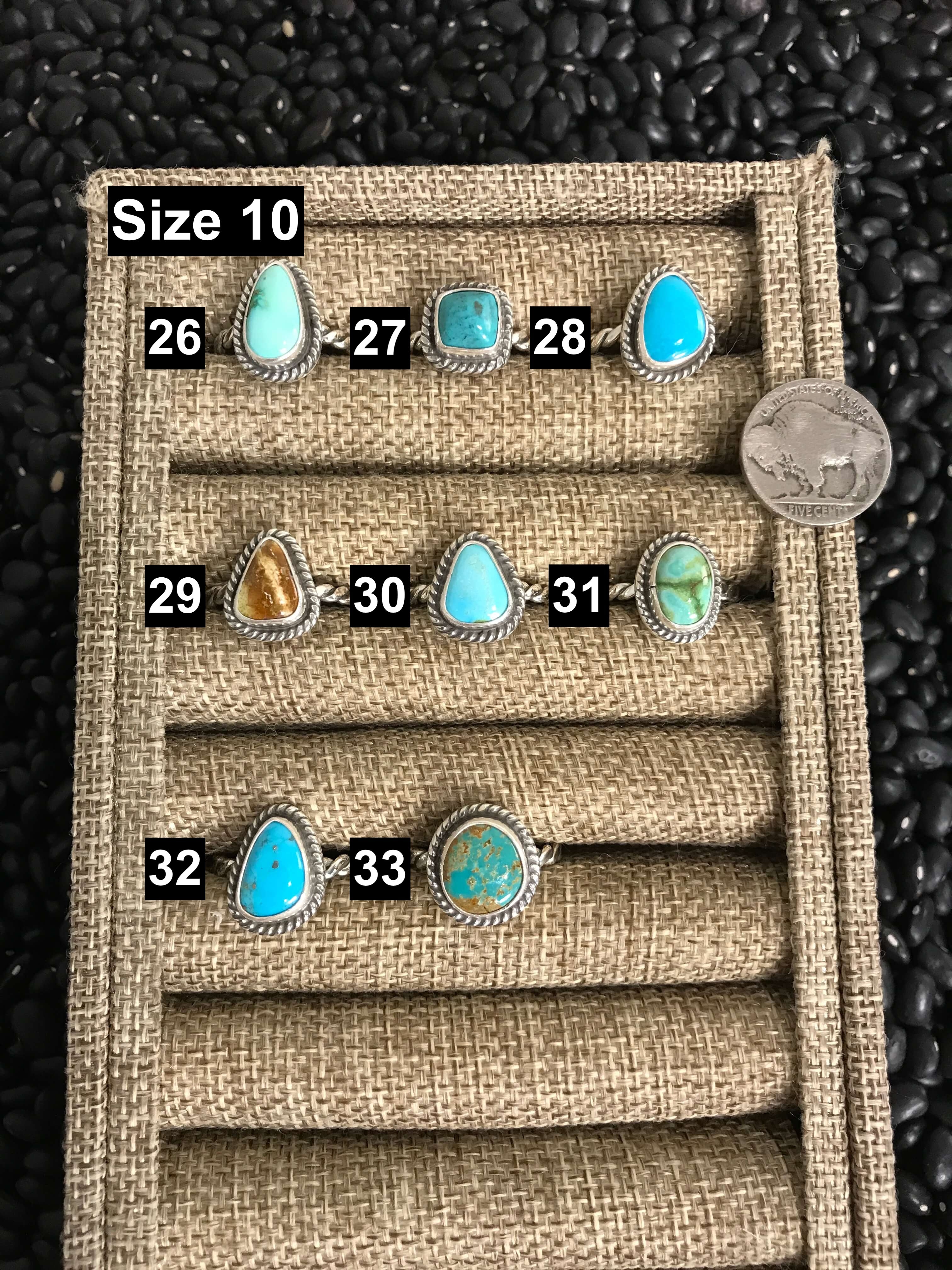 The Altus Rings-Rings-Calli Co., Turquoise and Silver Jewelry, Native American Handmade, Zuni Tribe, Navajo Tribe, Brock Texas