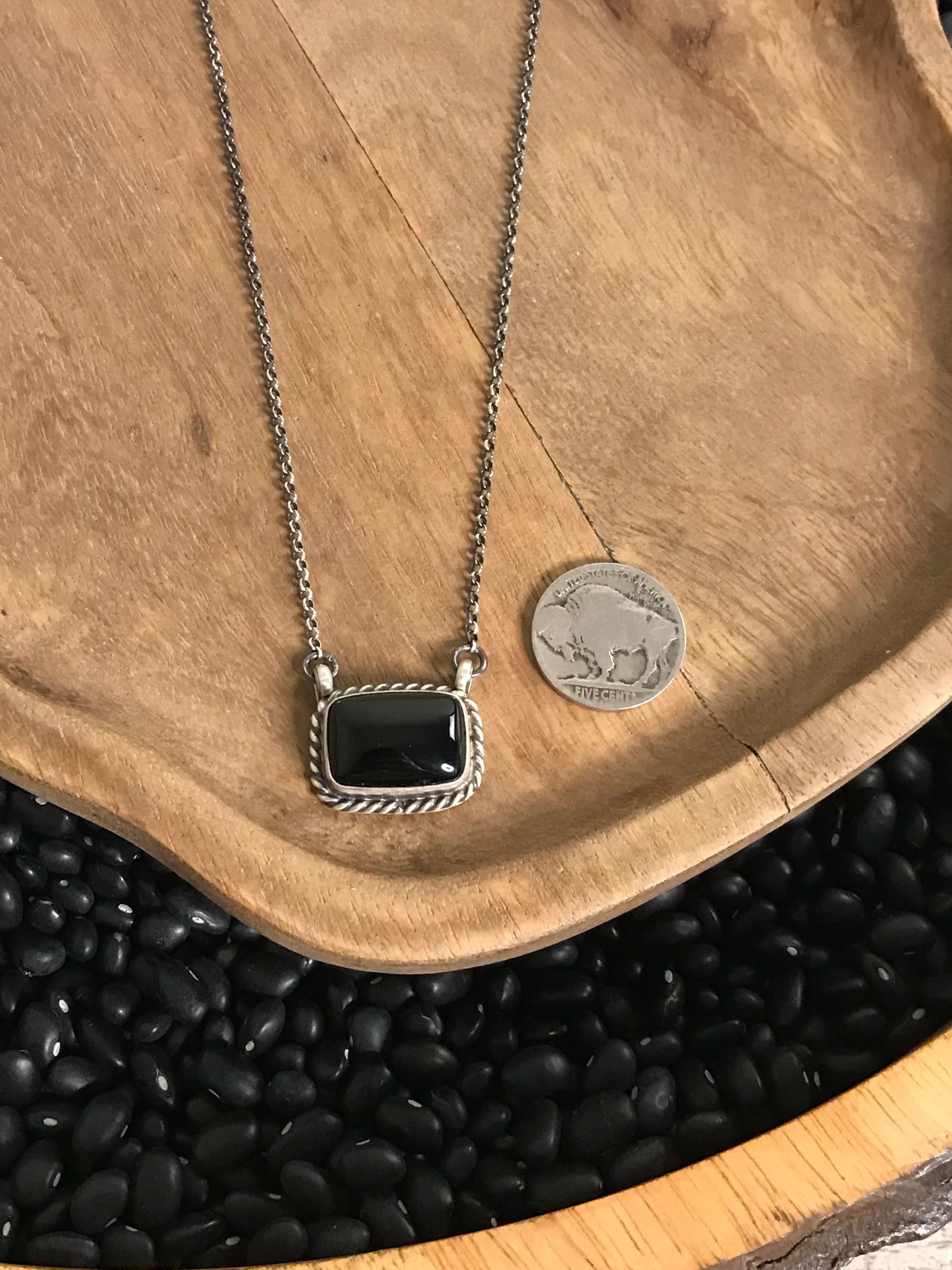 The Kentstown Necklaces-Necklaces-Calli Co., Turquoise and Silver Jewelry, Native American Handmade, Zuni Tribe, Navajo Tribe, Brock Texas