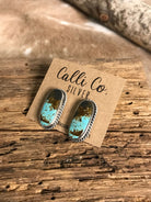 The Turquoise Studs, 19-Earrings-Calli Co., Turquoise and Silver Jewelry, Native American Handmade, Zuni Tribe, Navajo Tribe, Brock Texas