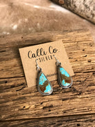 The Turquoise Dangles, 5-Earrings-Calli Co., Turquoise and Silver Jewelry, Native American Handmade, Zuni Tribe, Navajo Tribe, Brock Texas