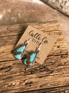The Turquoise Dangles, 5-Earrings-Calli Co., Turquoise and Silver Jewelry, Native American Handmade, Zuni Tribe, Navajo Tribe, Brock Texas